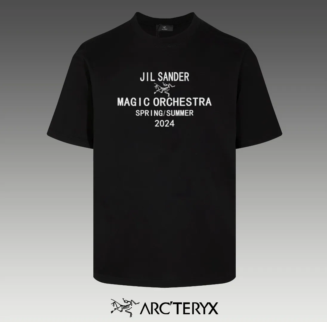 Quality《Arc’teryx~ 》2024New Arrival T , Versatile Quality ‼ 32 G ‼ T 🤪 Sizes：S-M-L-XL-2XL ：Black White、 Same Style